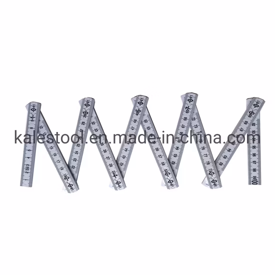 学校用の高精度エコプラスチック長さ1メートルのカスタマイズされた折りたたみ定規