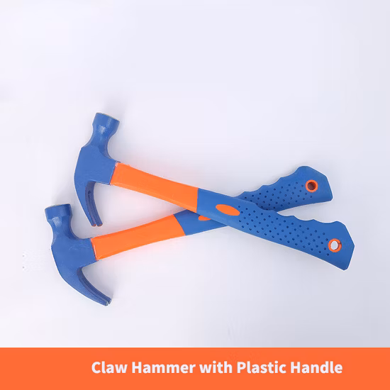 爪釘打ちツールハードウェア家庭用木工プラスチックハンドルハンマーカモノハシ爪ハンマー