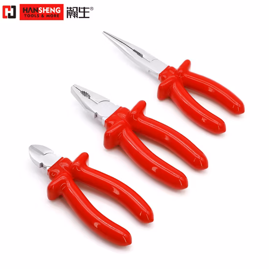 プロ用コンビネーションプライヤー、炭素鋼、パール