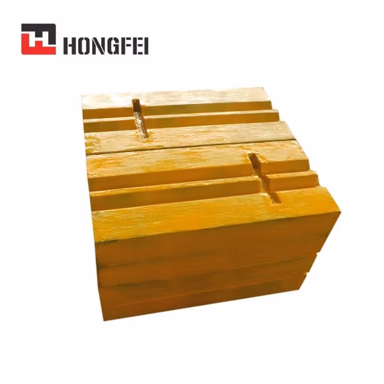 販売のための高マンガン鋼クラッシャー スペアパーツ ブロー バー ライナー プレート ハンマー