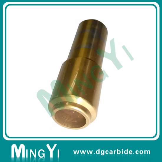 ボトルネック形状の超硬金型パンチ