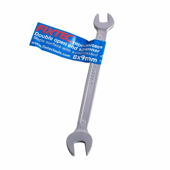 Fixtec 修復ツール クロムバナジウム鋼 ダブルヘッド オープンエンド スパナ/レンチ セット